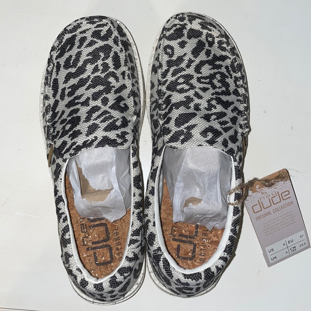 Grey Cheetah Hey Dudes